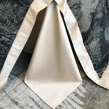 Bettwäsche aus ägyptischer Baumwolle (1000 TC) – Schwarz – Wiesenhof